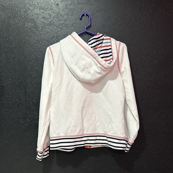 MADE FOR LIFE Women’s Striped Hoodie Size PM - Picture 3 of 5